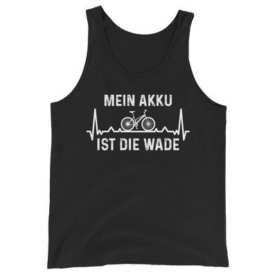 Mein Akku Ist Die Wade 1 - Herren Tanktop fahrrad xxx yyy zzz Black