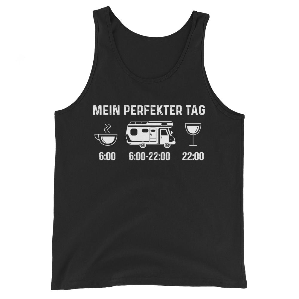 Mein Perfekter Tag - Herren Tanktop camping xxx yyy zzz Black