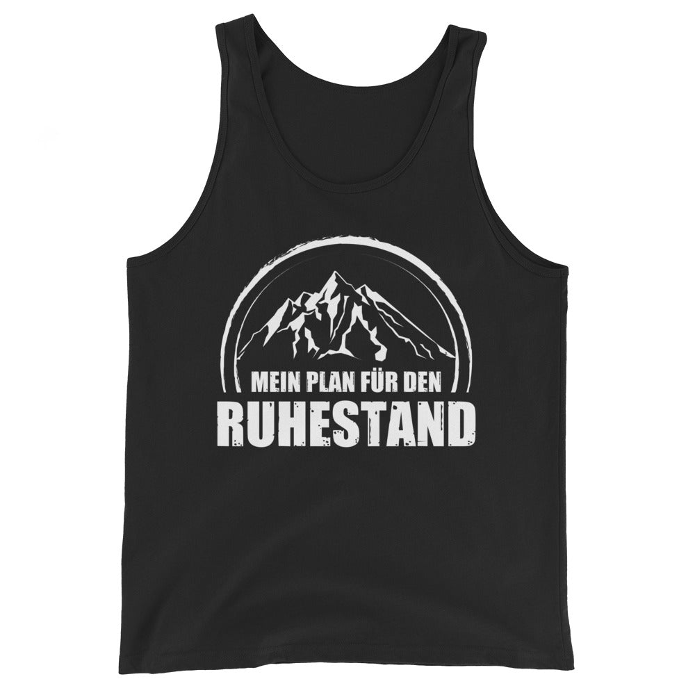 Mein Plan Fur Den Ruhestand - Herren Tanktop berge xxx yyy zzz Black