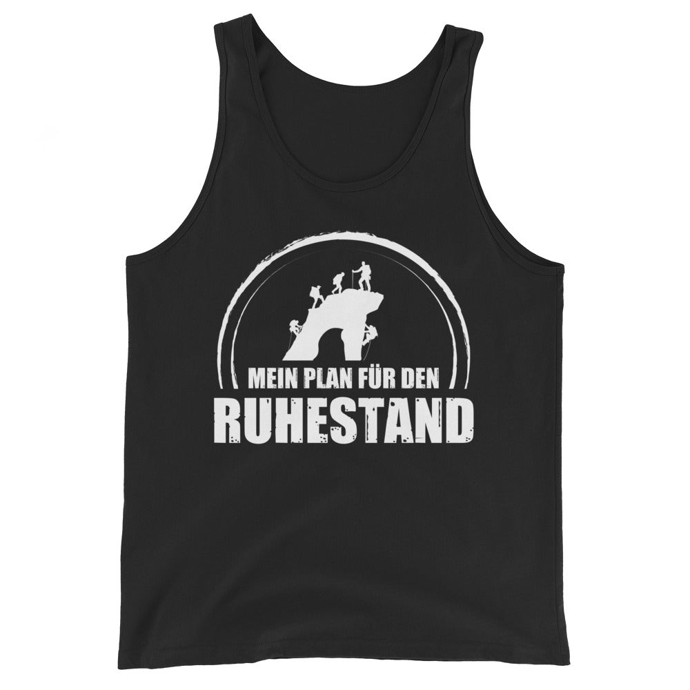 Mein Plan Fur Den Ruhestand - Herren Tanktop klettern xxx yyy zzz Black