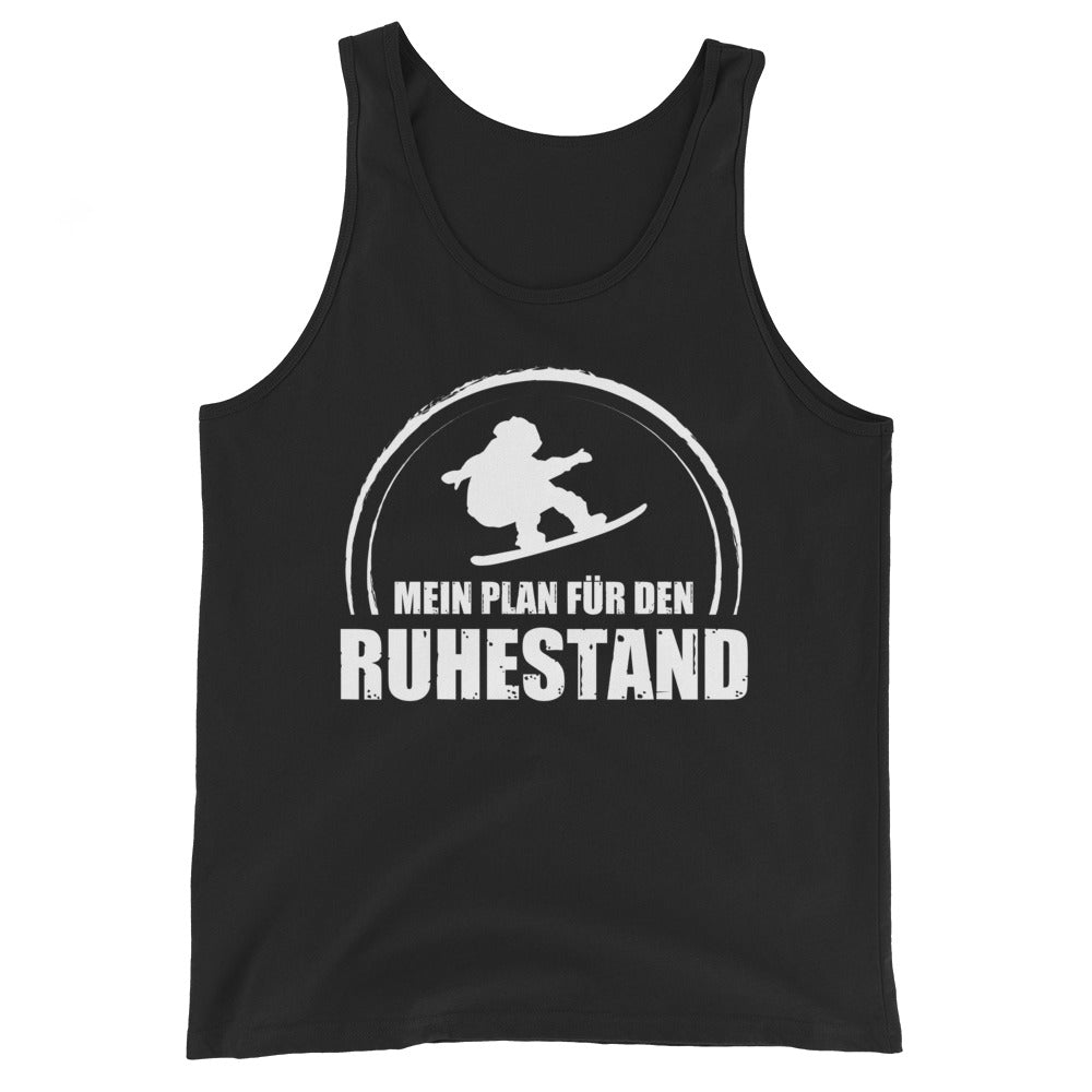 Mein Plan Fur Den Ruhestand - Herren Tanktop snowboarden xxx yyy zzz Black