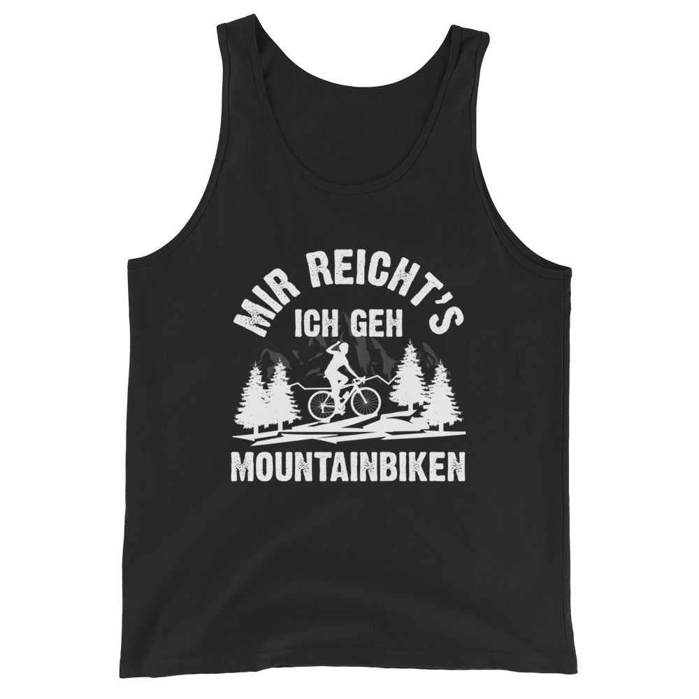 Mir reicht's ich geh mountainbiken - (M) - Herren Tanktop xxx yyy zzz Black