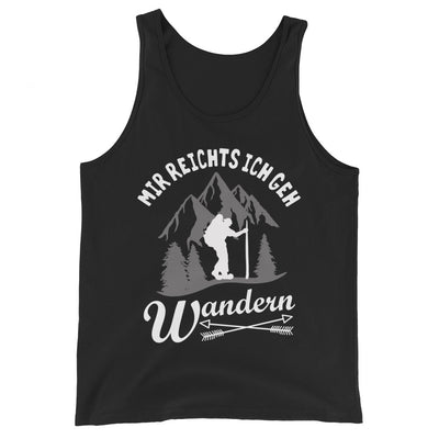 Mir reichts ich geh wandern - Herren Tanktop wandern xxx yyy zzz Black