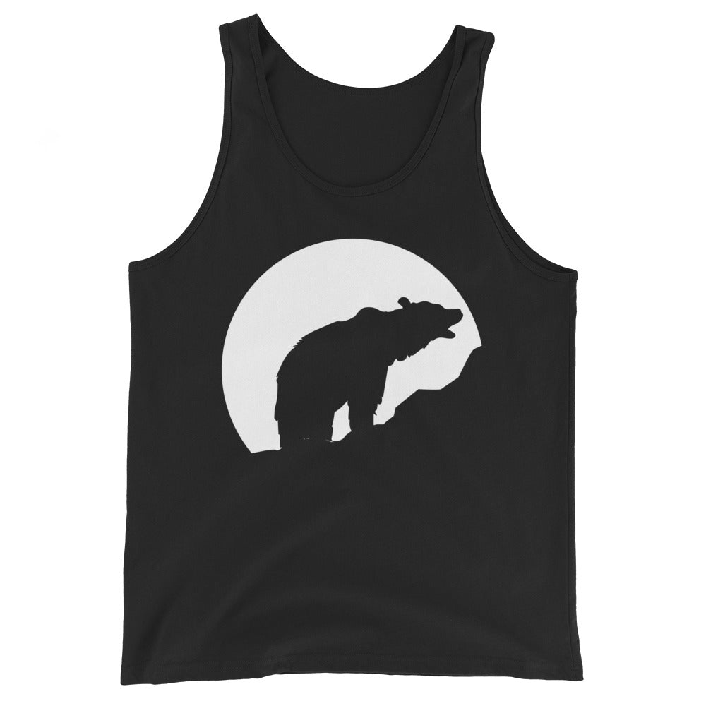 Moon - Bear - Herren Tanktop camping xxx yyy zzz Black