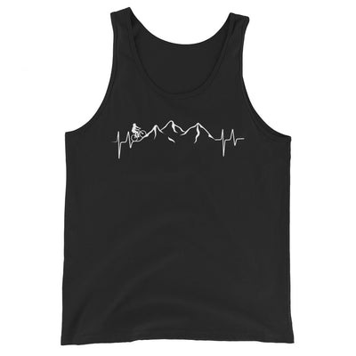 Berge - Herzschlag - Radfahren - Herren Tanktop fahrrad xxx yyy zzz Black