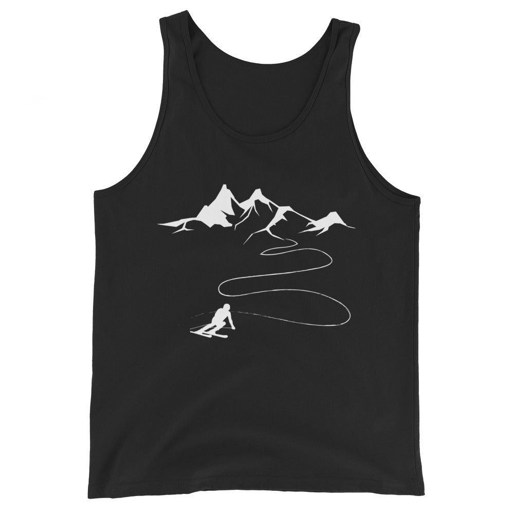 Berge - Skifahren - Herren Tanktop klettern ski xxx yyy zzz Black