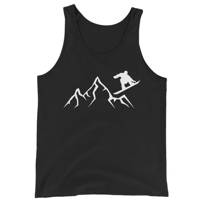 Berge - Snowboarding - (24) - Herren Tanktop snowboarden xxx yyy zzz Black