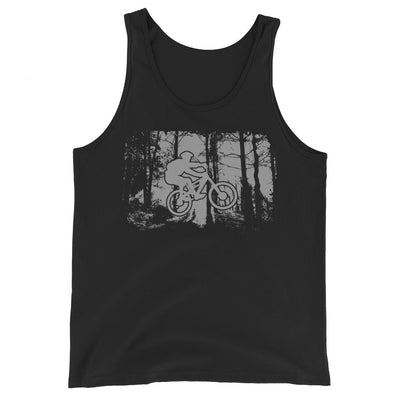 Mountainbiken im Wald - (M) - Herren Tanktop xxx yyy zzz Black