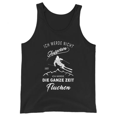 Nicht aufgeben aber fluchen - Ski - Herren Tanktop klettern ski xxx yyy zzz Black