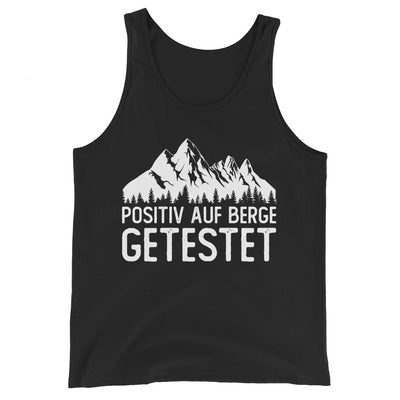 Positiv auf Berge getestet - Herren Tanktop berge xxx yyy zzz Black