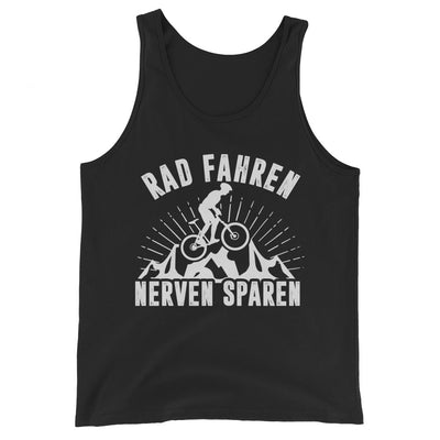 Rad fahren Nerven sparen - Herren Tanktop fahrrad xxx yyy zzz Black