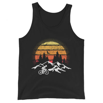 Radfahrer und Sonne Vintage - Herren Tanktop fahrrad xxx yyy zzz Black