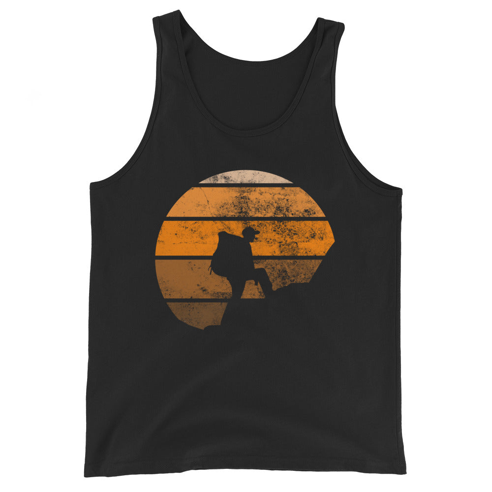 Retro - Wandern - Herren Tanktop wandern xxx yyy zzz Black