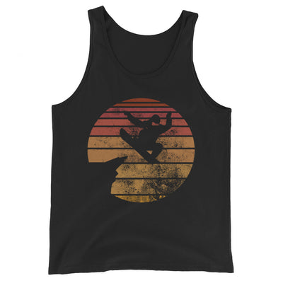 Retro - Snowboarding - Herren Tanktop snowboarden xxx yyy zzz Black