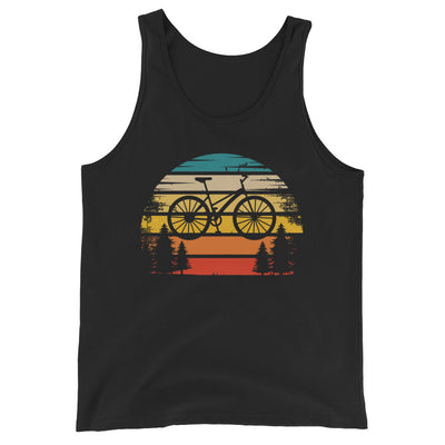 Retro Sonne und Fahrrad - Herren Tanktop fahrrad xxx yyy zzz Black