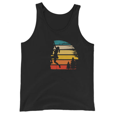 Retro Sonne und Klettern - Herren Tanktop klettern xxx yyy zzz Black