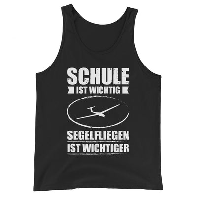 Schule Ist Wichtig Segelfliegen Ist Wichtiger - Herren Tanktop berge xxx yyy zzz Black