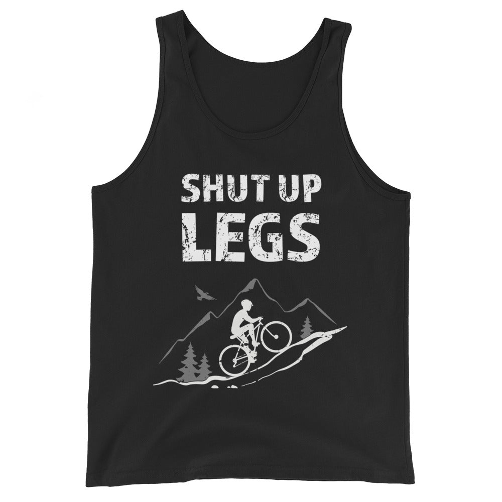 Shut up Legs - (M) - Herren Tanktop xxx yyy zzz Black