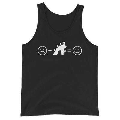 Lächelndes Gesicht und Klettern - Herren Tanktop klettern xxx yyy zzz Black