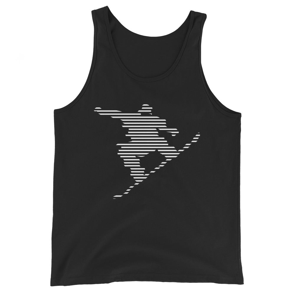 Snowboarding - Herren Tanktop snowboarden xxx yyy zzz Black