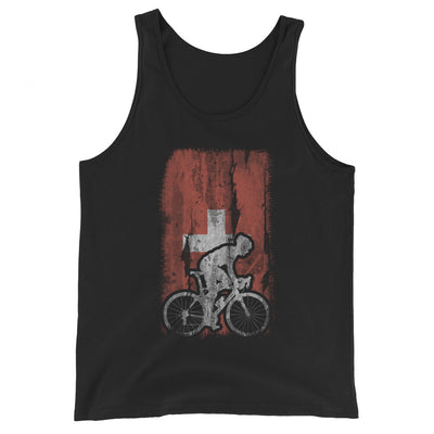 Schweizer Flagge 1 und Radfahren - Herren Tanktop fahrrad xxx yyy zzz Black