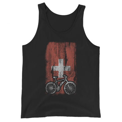 Schweizer Flagge und Ebike - Herren Tanktop e-bike xxx yyy zzz Black