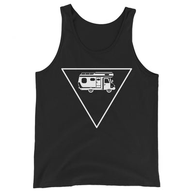 Dreieck und Camping - Herren Tanktop camping xxx yyy zzz Black