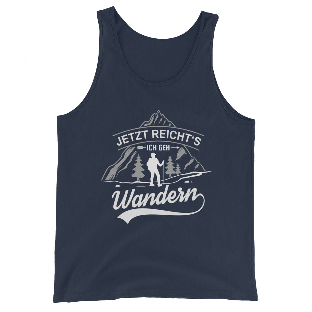 Jetzt reichts ich geh Wandern - Herren Tanktop wandern Navy