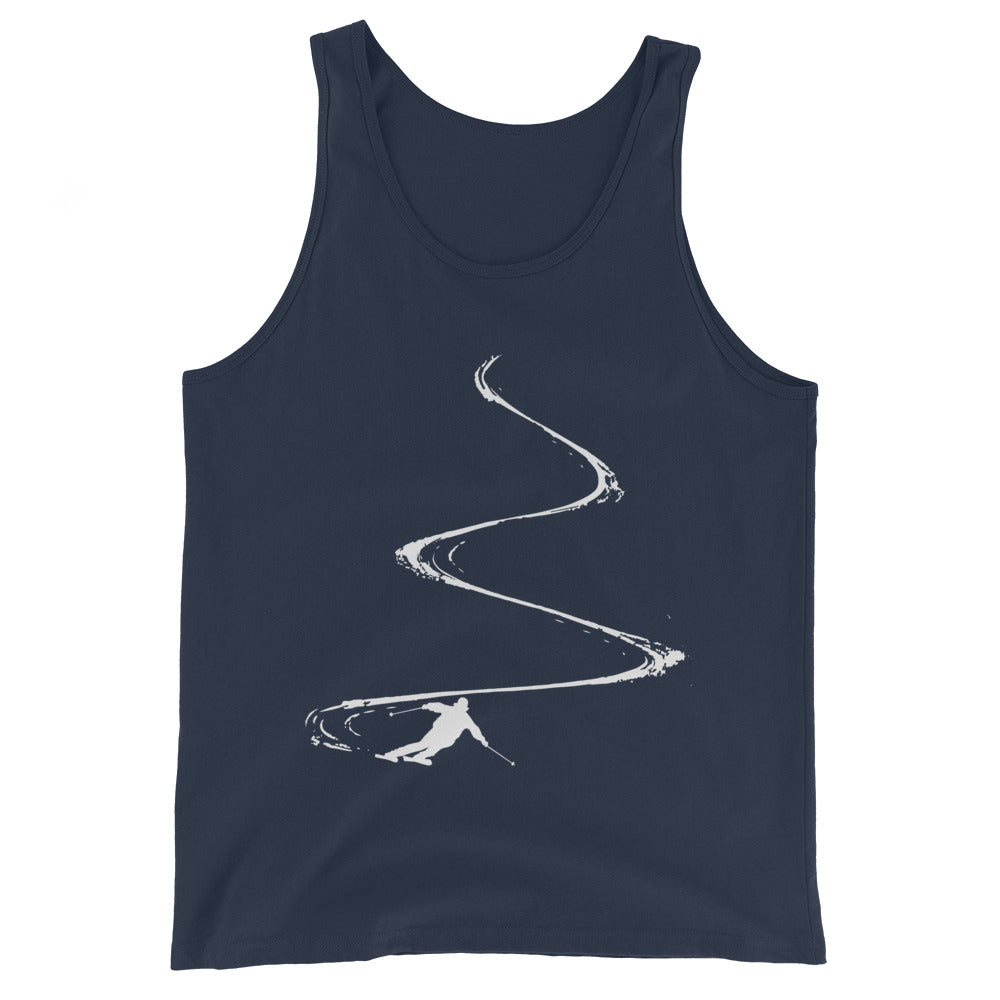 Skibrettln - Herren Tanktop ski Navy