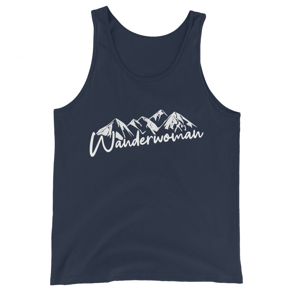 Wanderwoman - Herren Tanktop berge wandern Navy