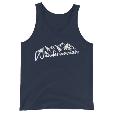 Wanderwoman - Herren Tanktop berge wandern Navy