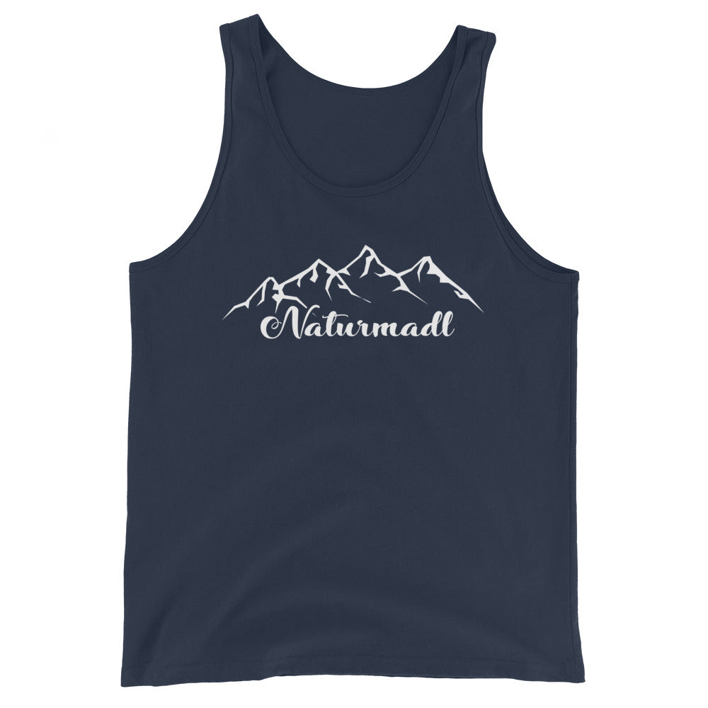 Naturmadl - Herren Tanktop berge Navy