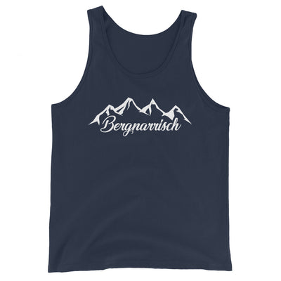 Bergnarrisch - Herren Tanktop berge Navy