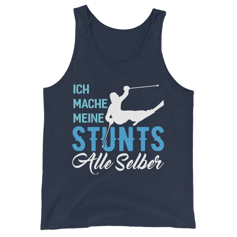 Ich mache meine Stunts alle selber - (S.K) - Herren Tanktop klettern xxx yyy zzz Navy