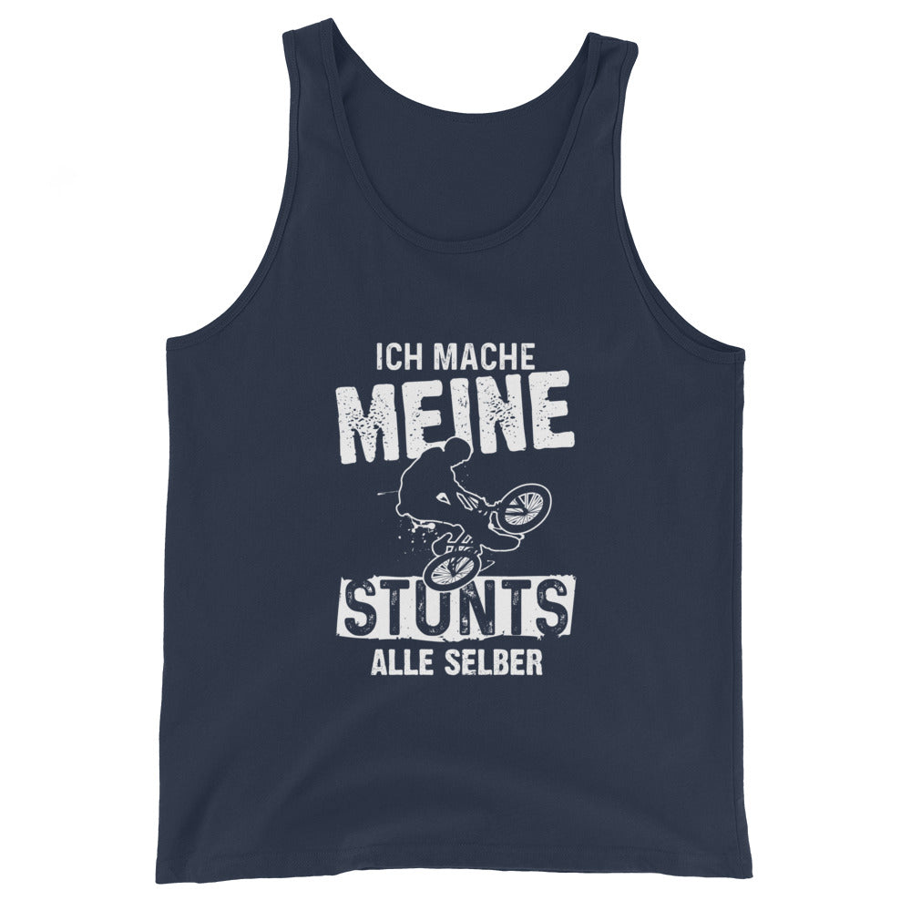 Ich mache meine Stunts alle selbst - (M) - Herren Tanktop xxx yyy zzz Navy