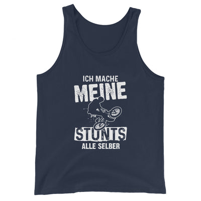 Ich mache meine Stunts alle selbst - (M) - Herren Tanktop xxx yyy zzz Navy