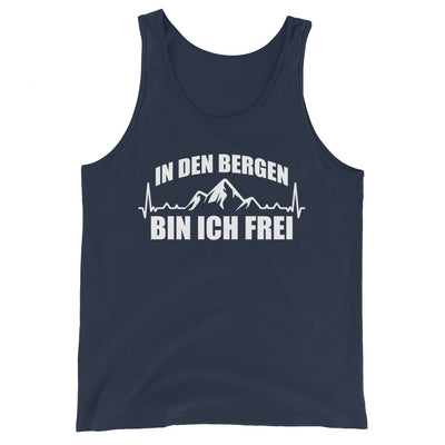 In Den Bergen Bin Ich Frei 1 - Herren Tanktop berge xxx yyy zzz Navy