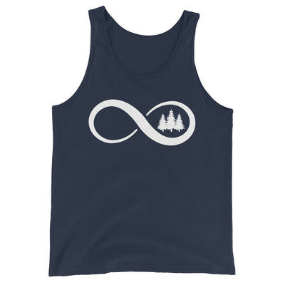 Infinity and Tree - Herren Tanktop camping xxx yyy zzz Navy