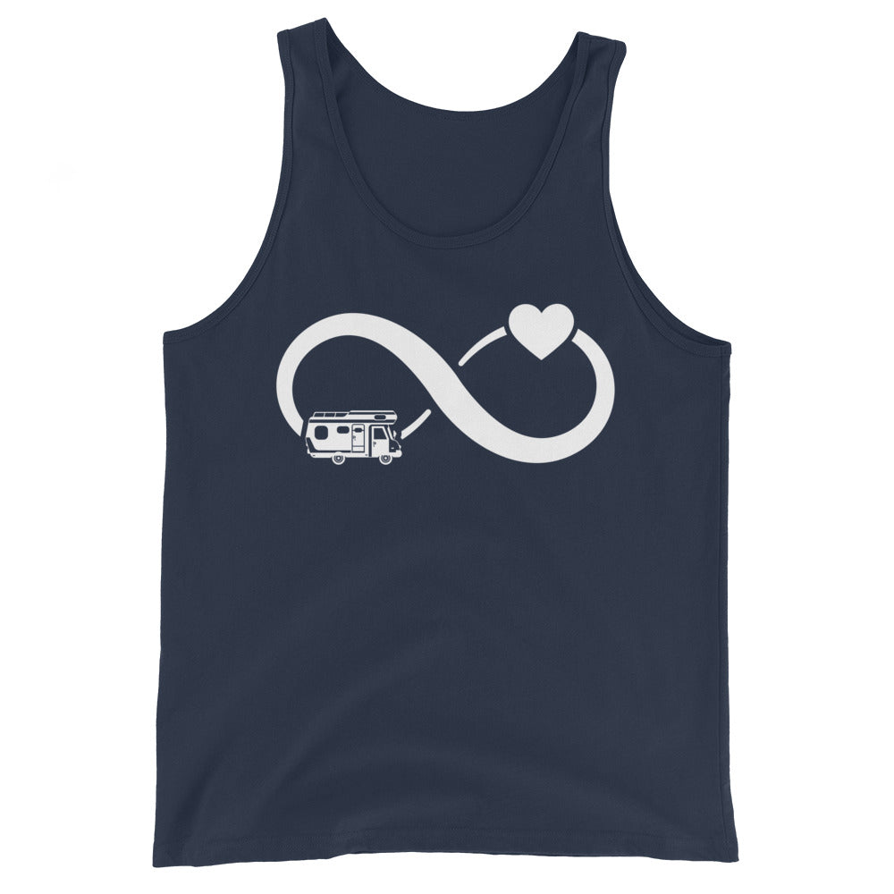 Infinity Heart and Camping - Herren Tanktop camping xxx yyy zzz Navy