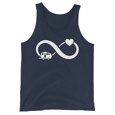 Infinity Heart and Camping 2 - Herren Tanktop camping xxx yyy zzz Navy