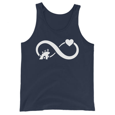 Infinity Heart and Climbing - Herren Tanktop klettern xxx yyy zzz Navy