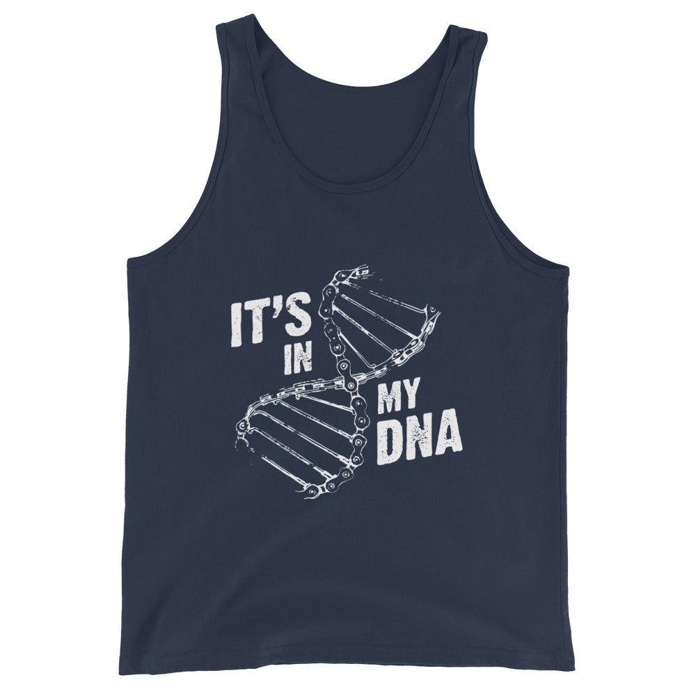 Its in my DNA - Herren Tanktop fahrrad xxx yyy zzz Navy