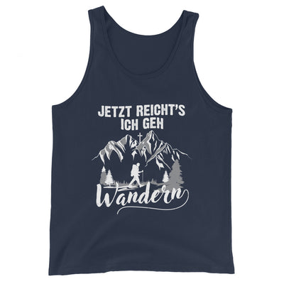 Jetzt Reichts ich geh Wandern - Herren Tanktop wandern xxx yyy zzz Navy