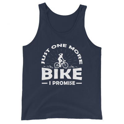 Just one more bike, i promise - Herren Tanktop fahrrad xxx yyy zzz Navy