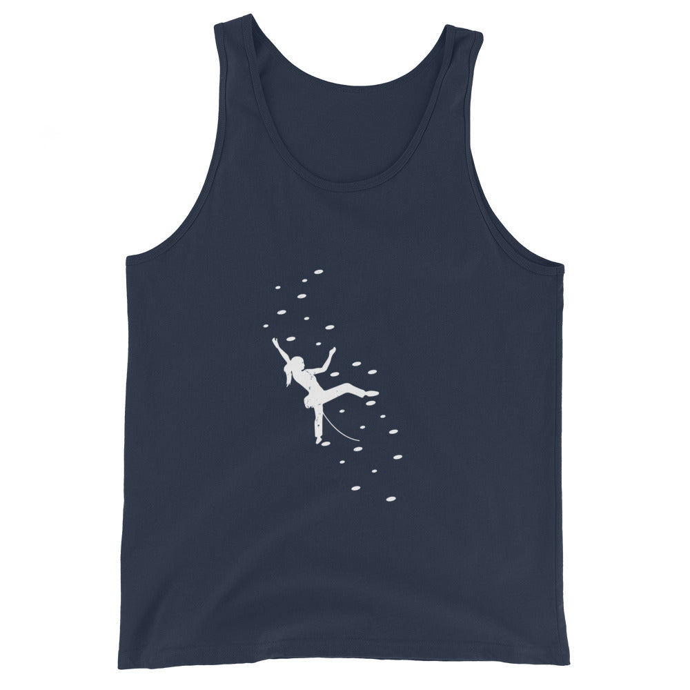 Klettergirl - Herren Tanktop klettern xxx yyy zzz Navy