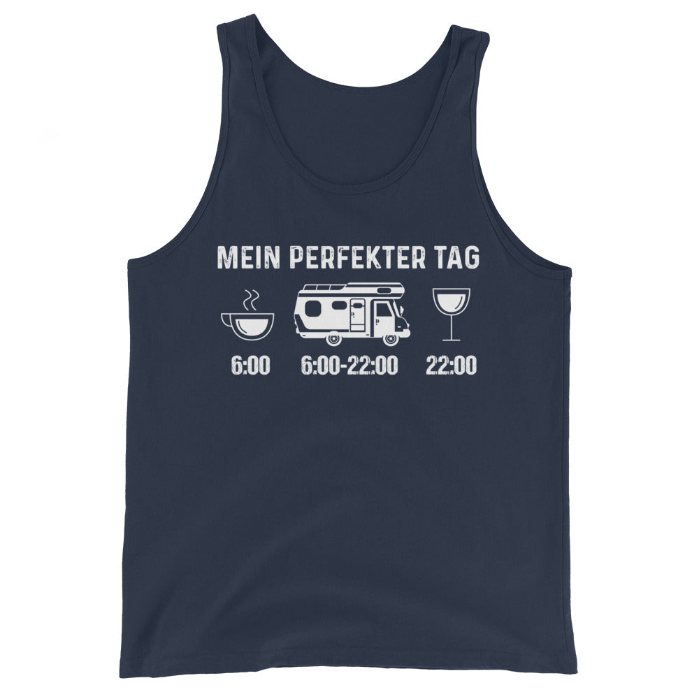 Mein Perfekter Tag - Herren Tanktop camping xxx yyy zzz Navy