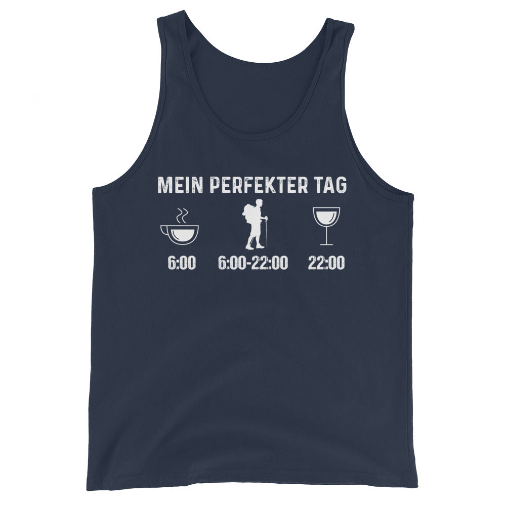 Mein Perfekter Tag - Herren Tanktop wandern xxx yyy zzz Navy