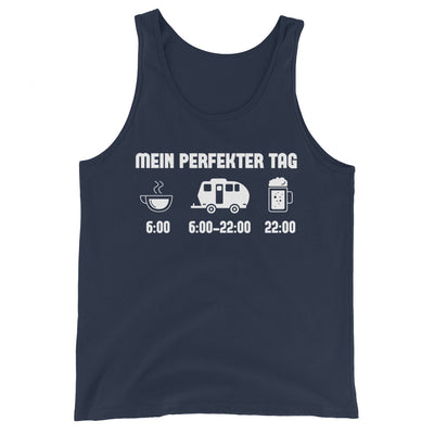 Mein Perfekter Tag 2 - Herren Tanktop camping xxx yyy zzz Navy