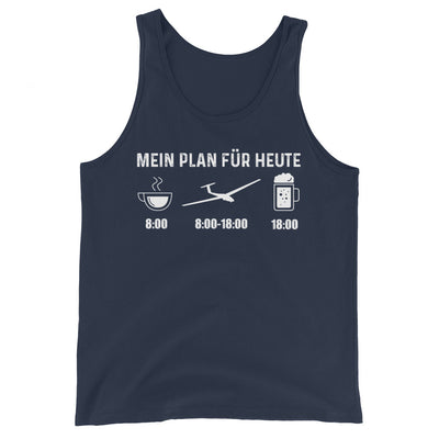 Mein Plan Für Heute - Herren Tanktop berge xxx yyy zzz Navy