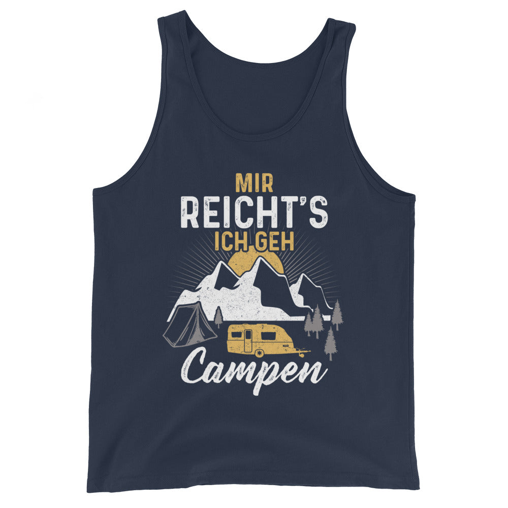 Mir reichts ich geh Campen - Herren Tanktop camping xxx yyy zzz Navy